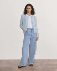 The Classic Cardigan in Cashmere | Sky Blue