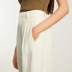 The Linen Way-High® Drape Pant | Canvas