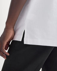 Oversized Midweight Tee | White