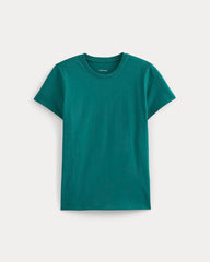 The Slim Crew in Essential Cotton | Everglade