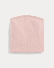 The Seersucker Tube Top | Soft Orange