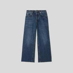 The Way-Wide Crop Jean | Iznik Ink