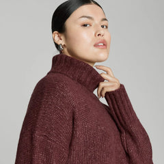 The Cloud Turtleneck | Brandy