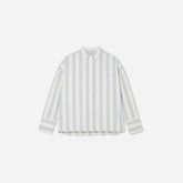 The Boxy Oxford | Blue / White