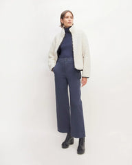 The ReNew Fleece Full Zip | Bone