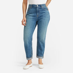 The Super-Soft Relaxed Jean | Mid Blue