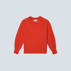 The Cocoon Crew in Alpaca | Red Orange