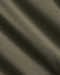 The Slim Crew in Essential Cotton | Olive Night
