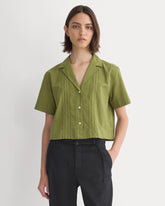 Cotton Gauze Resort Shirt | Mayfly