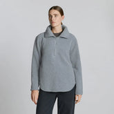 The ReNew Fleece Half-Zip | Heathered Coal