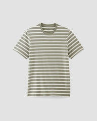 The Premium-Weight Crew | Uniform | Mariner Stripe / Shadow / Bone