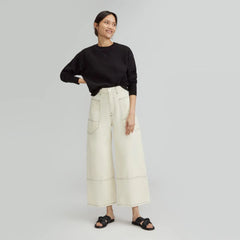 The Cotton-Merino Sweatshirt | Black