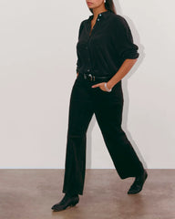 The Mid-Way Pant in Corduroy | Black