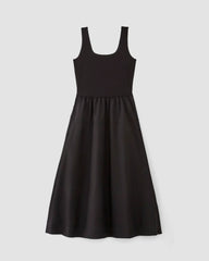 The Supima® Jersey Riviera Dress | Black