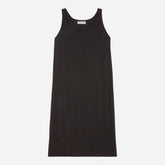 The Naia™ Ripple Tank Dress | Black