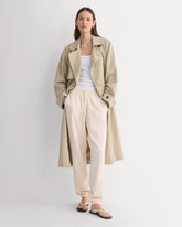 Lightweight Terry Jogger | Parchment