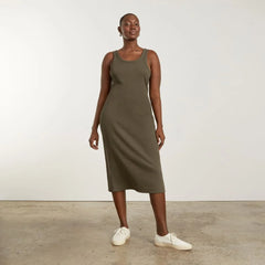 The ’90s Rib Dress | Beech