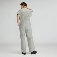 The Easy Workwear Jumpsuit | Canvas Tan / Navy