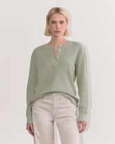 The Waffle Henley | Seagrass