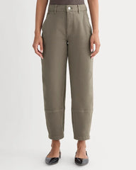 The Utility Barrel Pant | Taupe | Regular