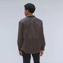 The Relaxed Corduroy Shirt | Pewter