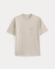 Oversized Midweight Tee | Heathered Oatmeal