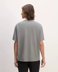 The Premium-Weight Relaxed Crew | Uniform | Heathered Mid-Grey