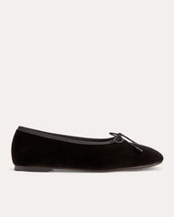The Day Ballet Flat | Black Velvet