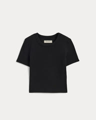 The ’90s Rib Tee | Black