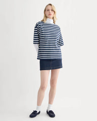 Mariner Tee | Navy / Bone