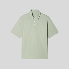 The Premium Weight Relaxed Polo | Seagrass