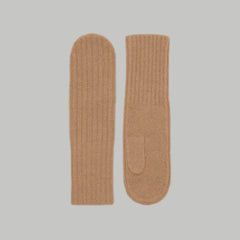 The Cashmere Mittens | Light Camel