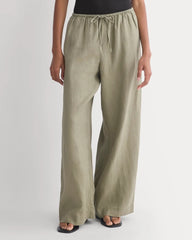 The Drawstring Pant in Linen | Overland