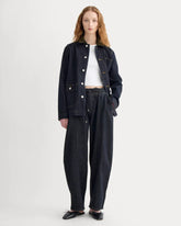 The Drawstring Baggy Jean | Dark Indigo