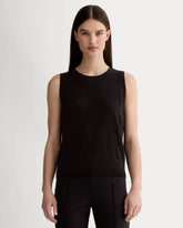 The Classic Tank in Cashmere | Black