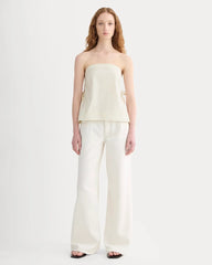 The Seersucker Tube Top | Bone