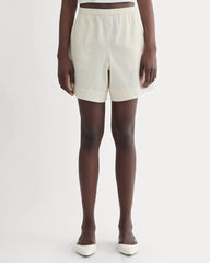 The Seersucker Pull-On Short | Bone