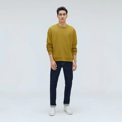The Track Crewneck Sweatshirt | Golden Palm