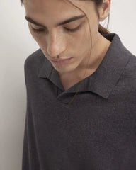 The No-Sweat Polo | Heather Ash