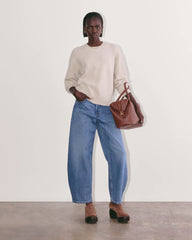The Cocoon Crew in Plush Cotton | Heather Mushroom