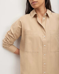 The Midi Cotton Shirt Dress | Cornstalk