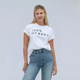 The 100% My Body Crew | White