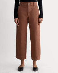 The Utility Straight-Leg Pant | Rosewood | 26.5" Inseam
