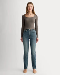 The Way-High® Slim Jean | Indigo Blue | 29" Inseam