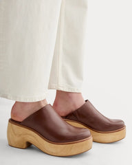 The Wooden Puffa Clog | Rum