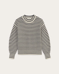 The Cocoon Crew in Everyday Cotton | Canvas / Navy