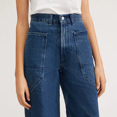 The Way-High® Gardener Cropped Jean | Vibrant Blue