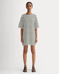 The Mariner Dress | Bone / Black