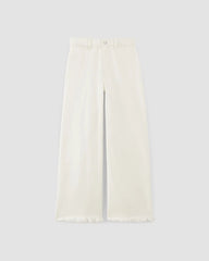 The Mariner Cropped Jean | Frayed Hem Bone