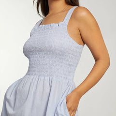 The Smock Dress | Bluebell Gingham